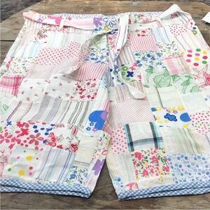 Patchwork Cotton ☁️ Shorts